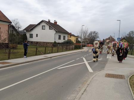 Občino Razkrižje obiskali kurenti 6